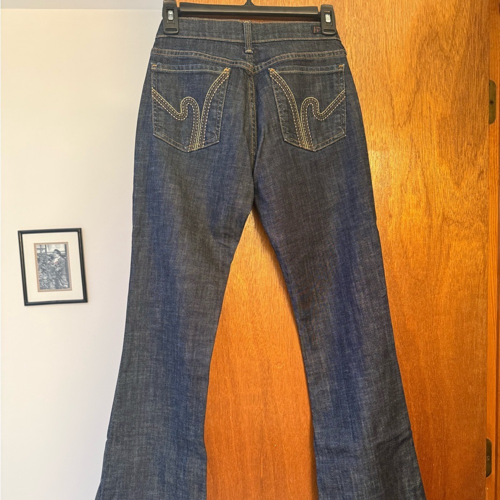 Citizens Of Humanity Indigo Flare Jeans